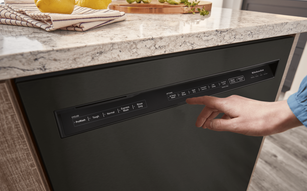 Top Control vs. Front Control Dishwashers Guide KitchenAid
